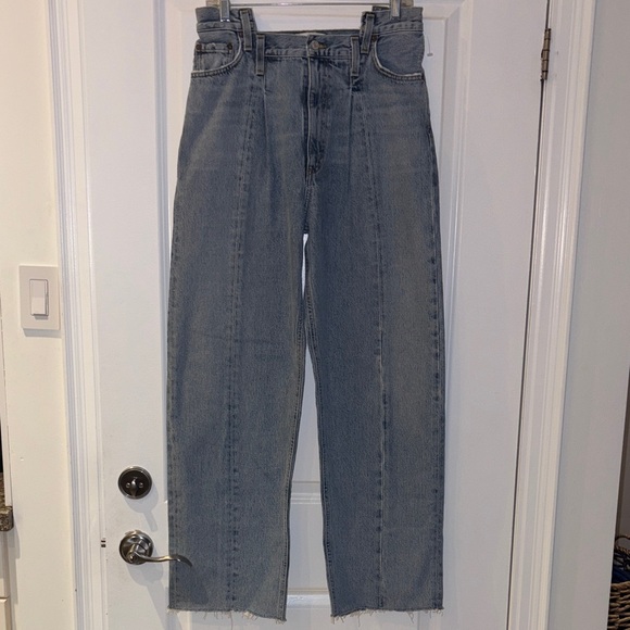 Agolde Women’s High-Waisted Blue Jeans Size 28 - Picture 1 of 10